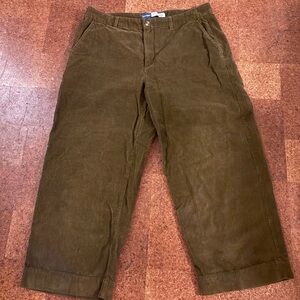 Old Navy Wide-Leg Corduroy Pants in Olive